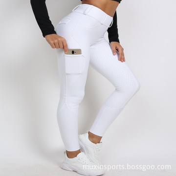 White Competition Full Seat Grip Horse Riding Breeches Australia Ladies